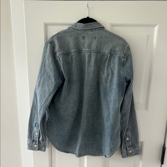 Quince M Denim Jacket - Light Blue - Picture 3 of 3